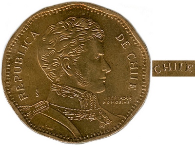 Chile-2008-50-Peso-Country-Name-Spelled-Wrong