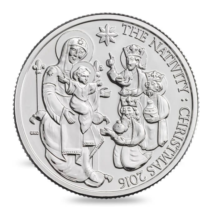 Post-A-Christmas-Or-Holiday-Themed-Coin,-Medal-Or-Token.