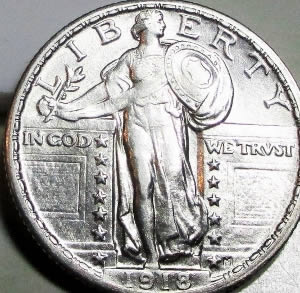 Various-Standing-Liberty-Quarters