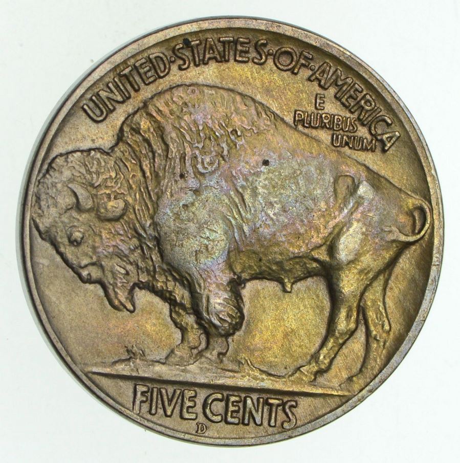 4-Buffalo-Nickels-1923,-1916,-1916-D,-1913-D-Type-2