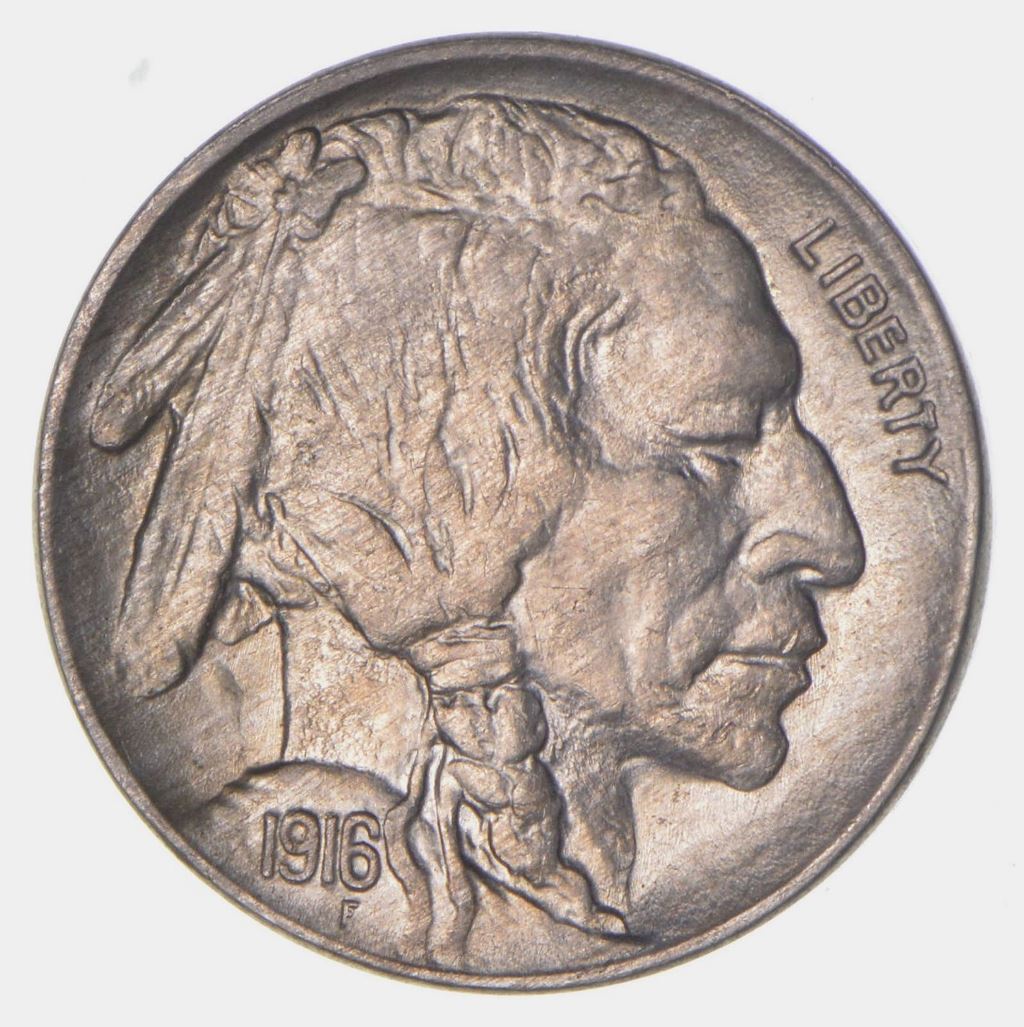 4-Buffalo-Nickels-1923,-1916,-1916-D,-1913-D-Type-2