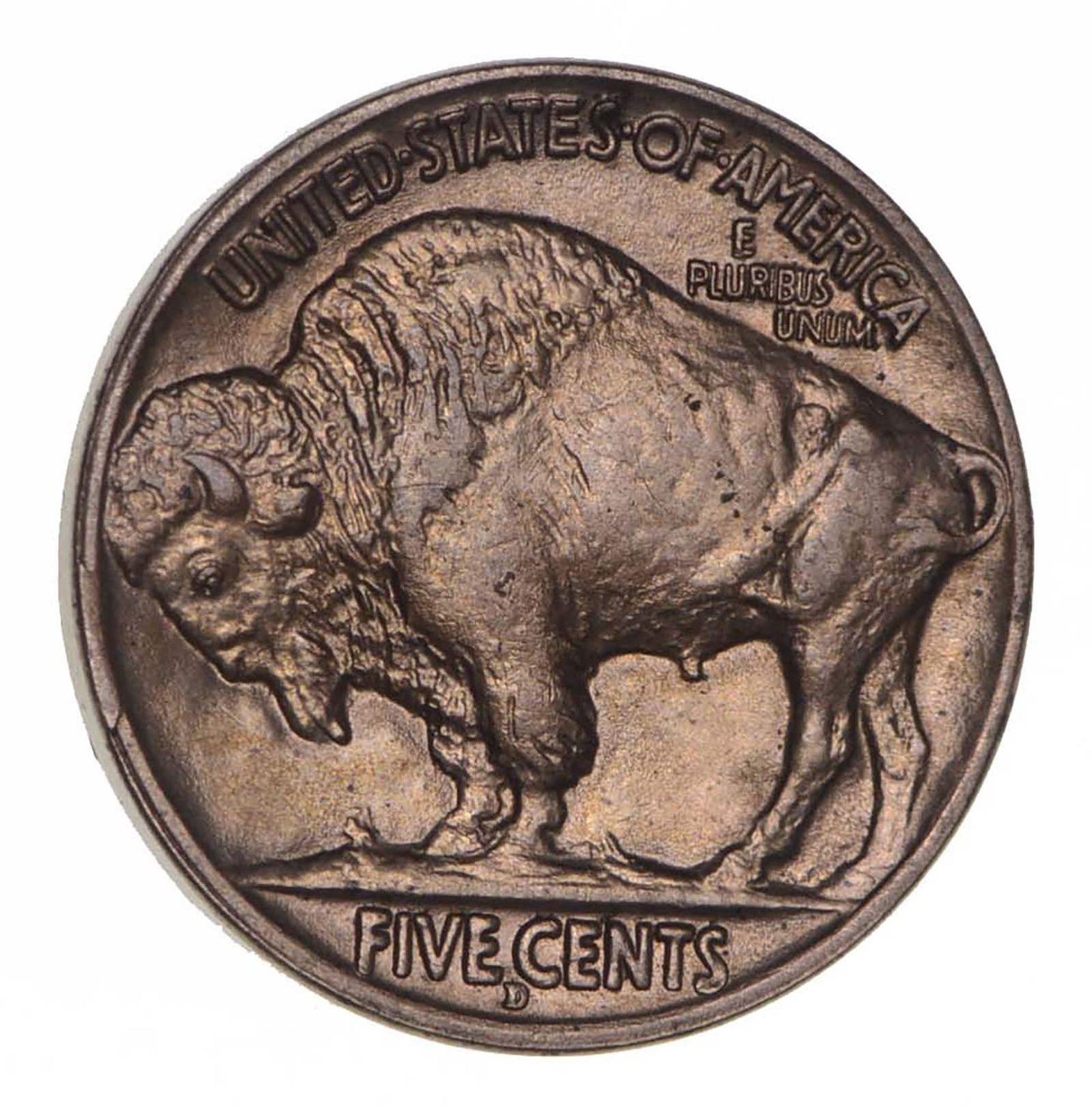 4-Buffalo-Nickels-1923,-1916,-1916-D,-1913-D-Type-2