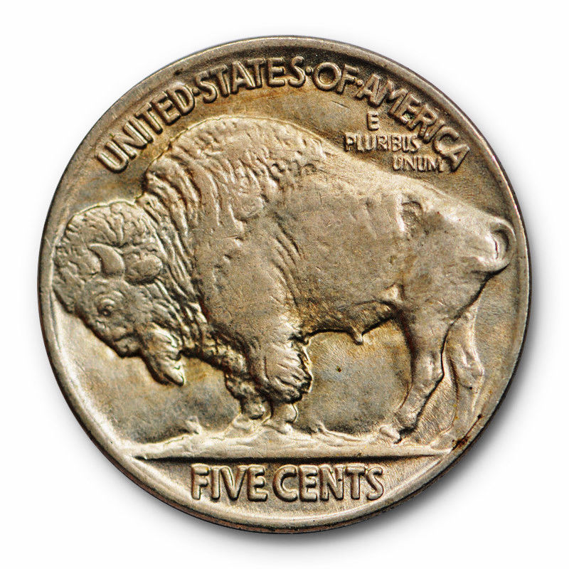 2-1919-Buffalo-Nickels,-Both-Unslabbed
