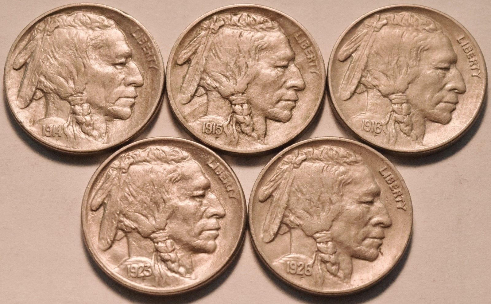 Early-Buffalo-Nickels...cleaned?
