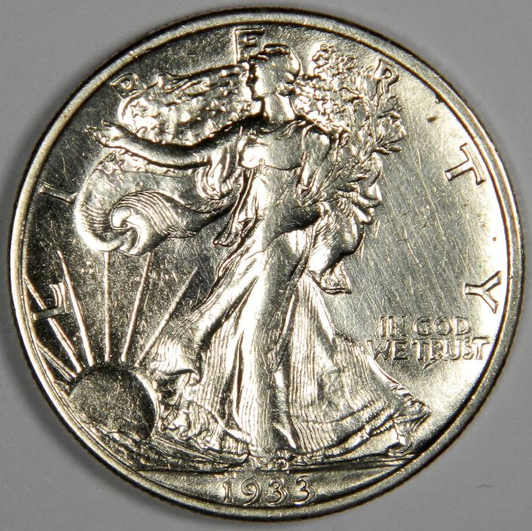 1933-Walking-Liberty,-One-More,-Cleaned?--Whizzed?