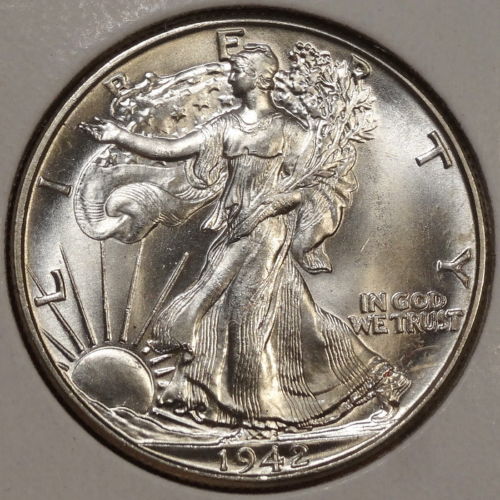 1942-Walking-Liberty-Half...gem-Bu?--Choice-Bu?