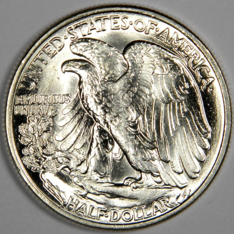 1946-Walking-Liberty,-Very-Bright,-Unslabbed