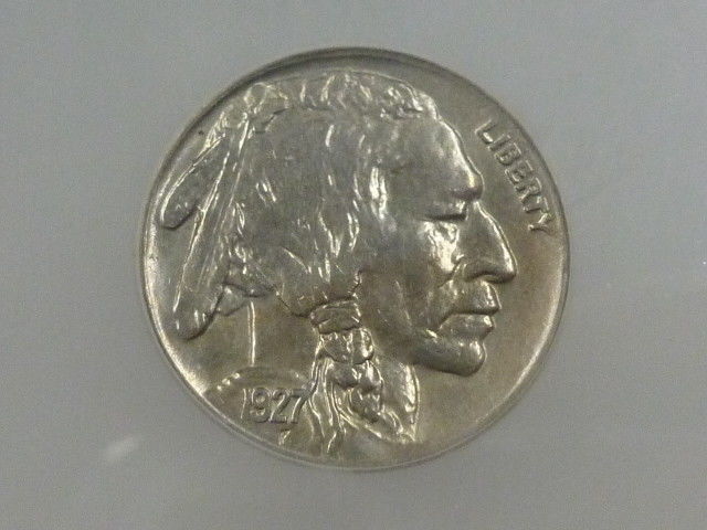 1927-S-Buffalo-Nickel,-Slabbed