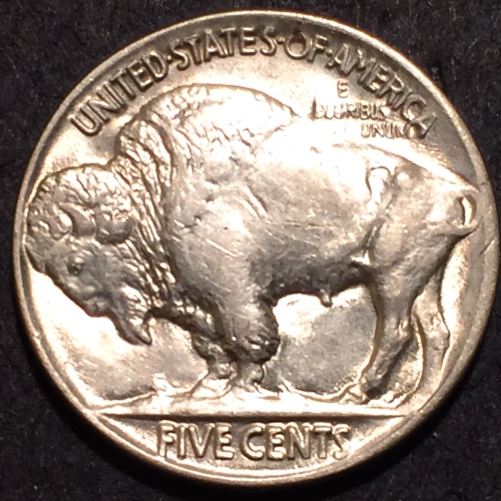 1919-Buffalo-Nickel,-Unslabbed.--Cleaned?