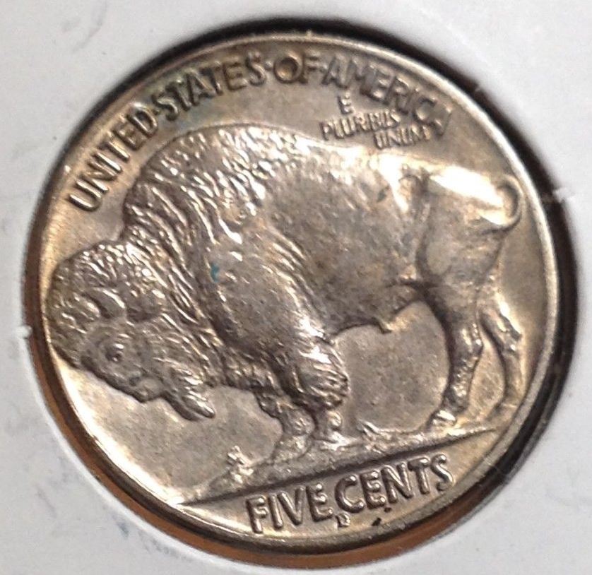 1914-D-Buffalo-Nickel,-Unslabbed,
