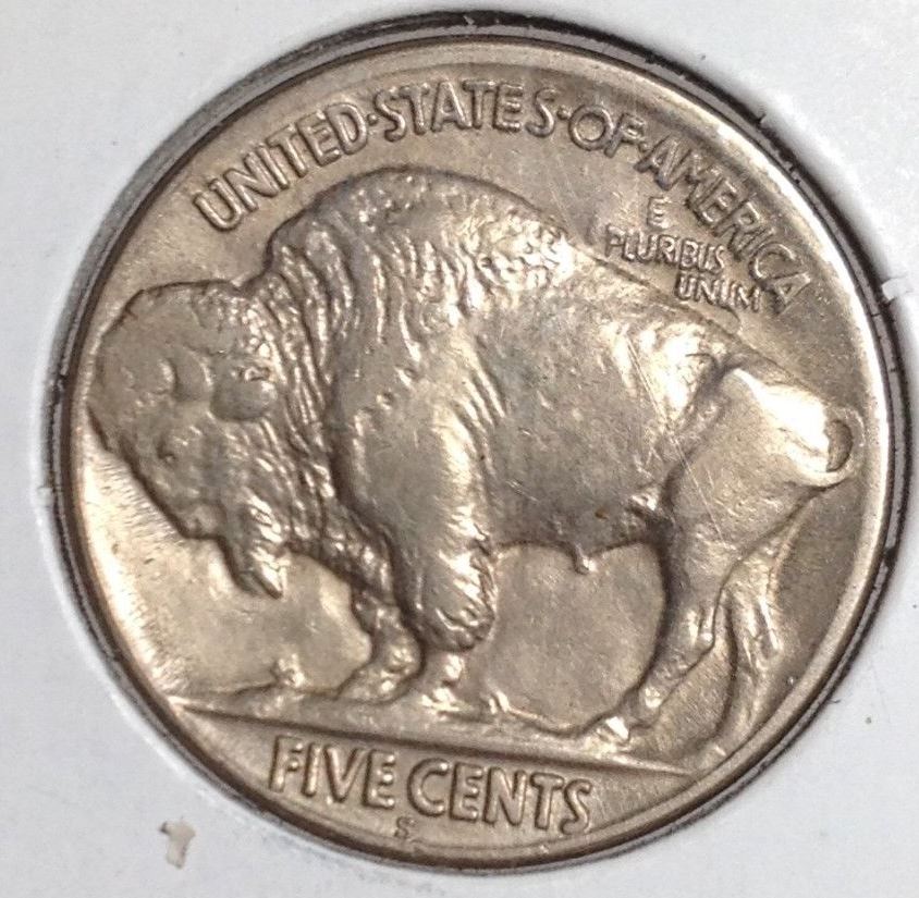 1923-S-Buffalo-Nickel,-Unslabbed,-Circulated