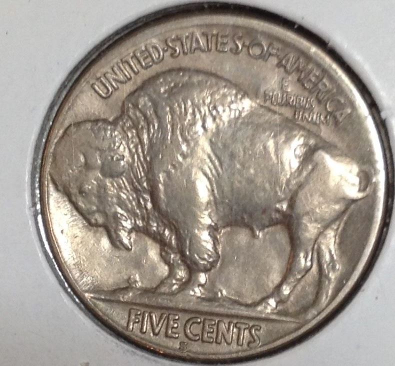 1923-S-Buffalo-Nickel,-Unslabbed,-Circulated