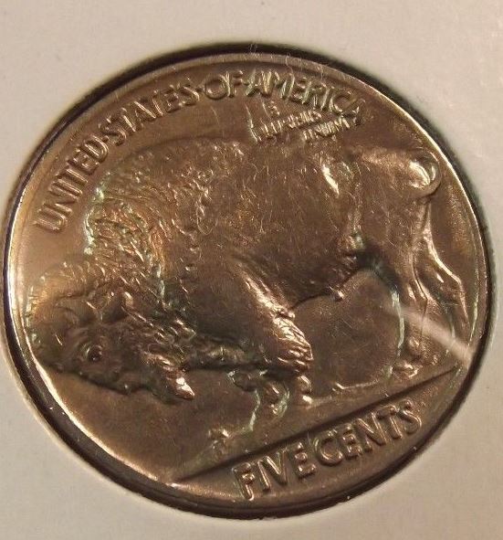 1921-Buffalo-Nickel,-Unslabbed