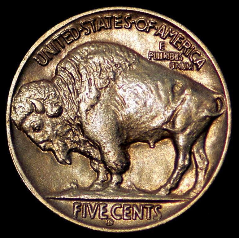 1938-D-Buffalo-Nickel,-Unslabbed