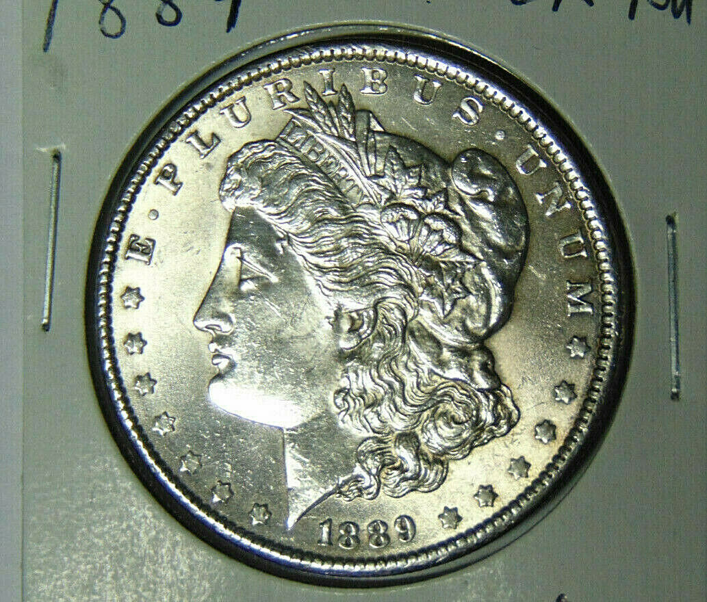1889-Morgan-Silver-Dollar,-Unslabbed