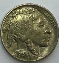 1915-D-Buffalo-Nickel,-Unslabbed