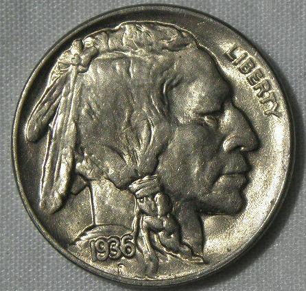 Buffalo-Nickels,-1934-1936,-Similar-Pictures