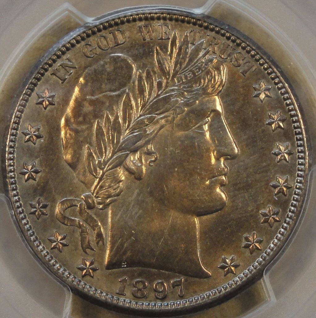 Barber-Half,-1897-O,-Slabbed,-Guess-Grade