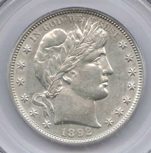 1892-Barber-Half,-Slabbed