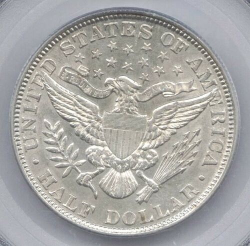 1892-Barber-Half,-Slabbed