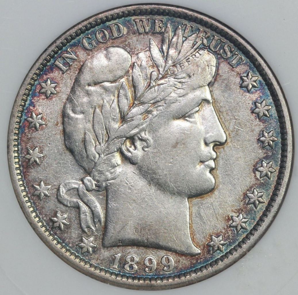Barber-Half,-1899-ANACS-Slab,-Guess-Grade-And-Opinions