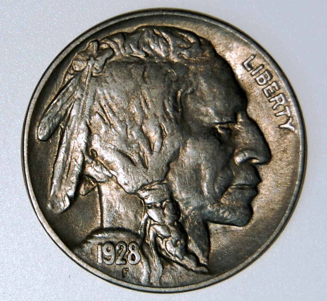 1928-Buffalo-Nickel,-Unslabbed