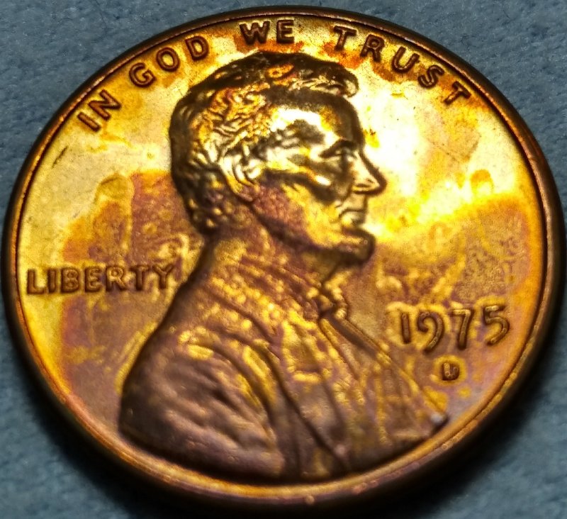 Uncirculated-1974-Lincoln-Cent-With-Scratchs-From-Philadelphia-Mint