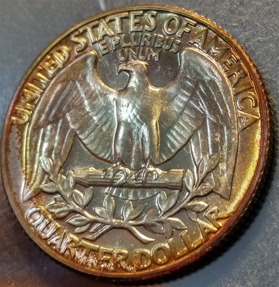 1954-&-1957-Proof-Washington-Quarters---Grade-Thoughts-&-Toning?