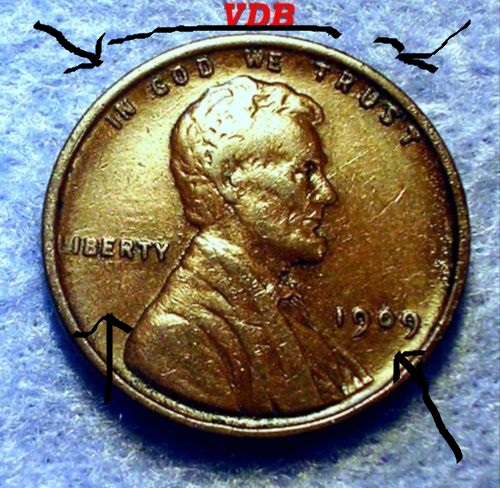 1909---V.b.d--DDO---Lincoln-Wheat-Cent---With-Rotation-->-Liberty
