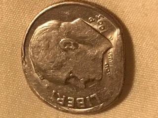 1993-P-Roosevelt-Dime-Error-Or-Damage---Question-Answered---Just-Damaged.