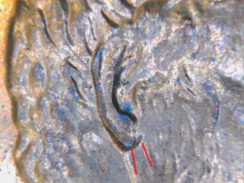 1999-Penny-Doubled-Ears-Or-Normal