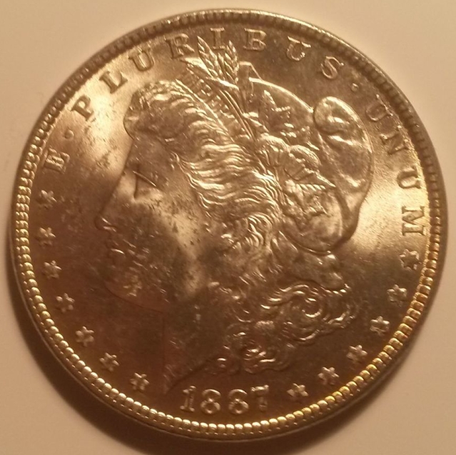 1887-Morgan-Dollar,-My-First-Attempt-To-Grade