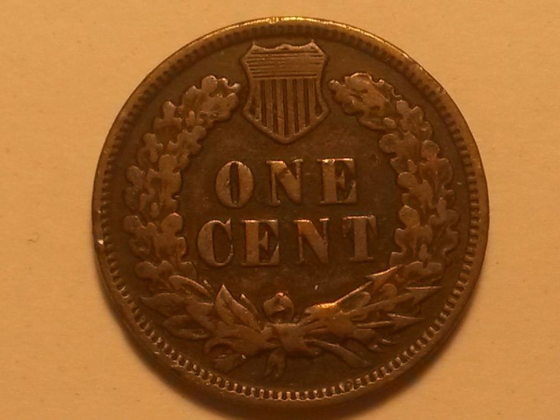 1908-Indian-Head-Cent,-Trying-To-Grade