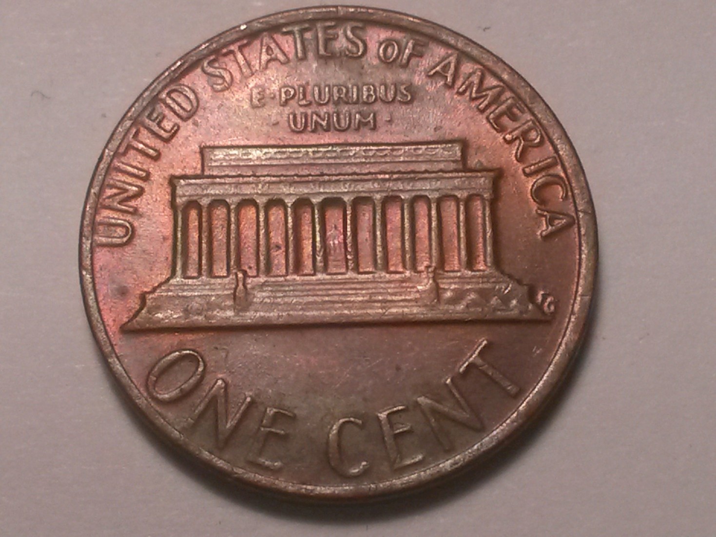 1981-Lincoln-Cent,-Strange-Looking-Obverse