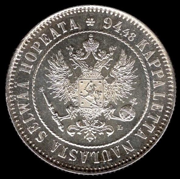 1892-And-1908-Finnish-Markka