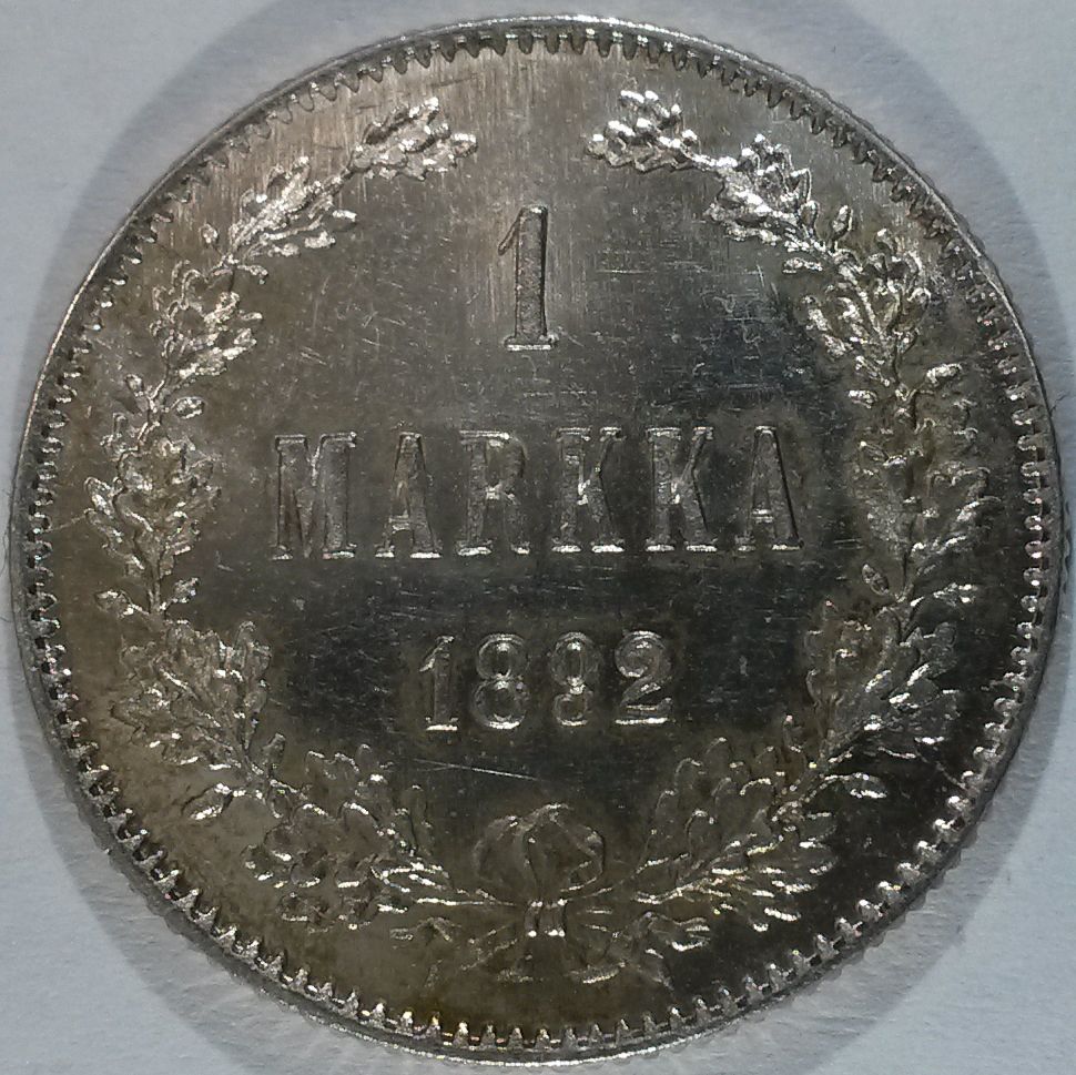 1892-And-1908-Finnish-Markka