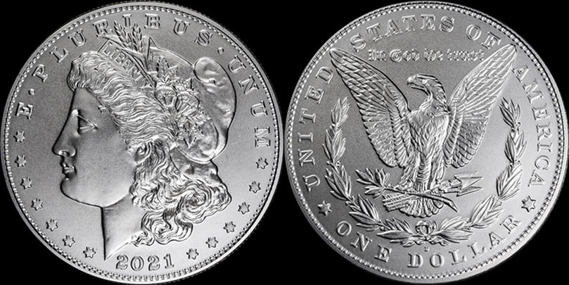 2021-Peace-And-Morgan-Dollars!