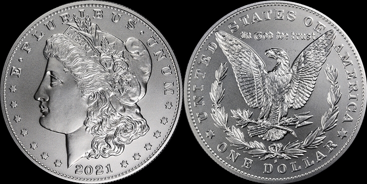 2021-Peace-And-Morgan-Dollars!