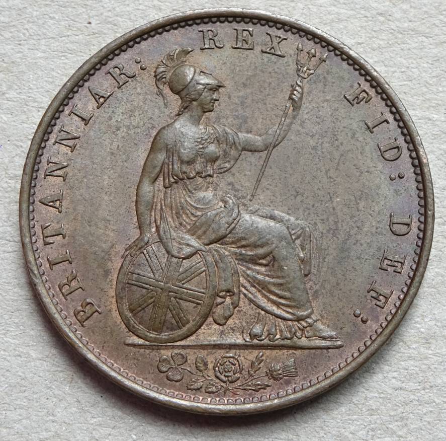 1834-Willian-IV-Halfpenny
