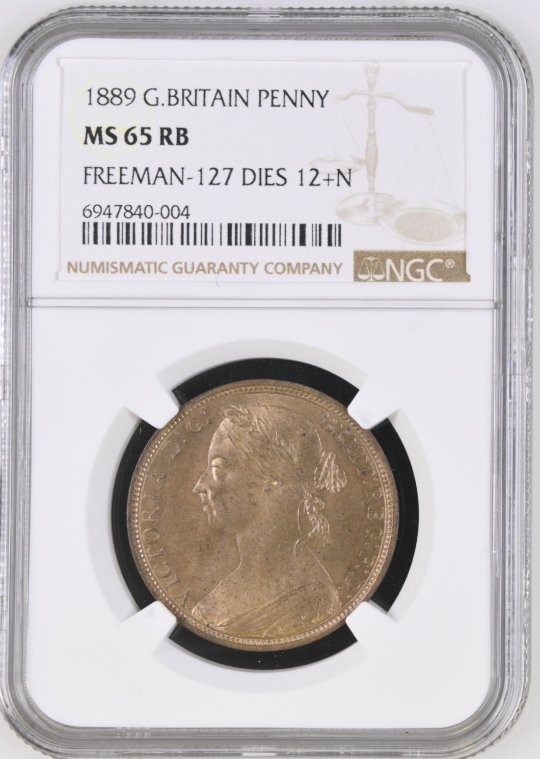 1889-Penny---Cgs-Graded