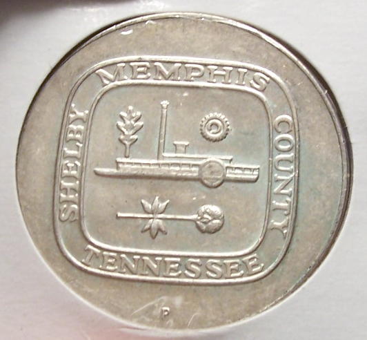 Memphis-Sesquicentennial-Coin/Round/Medal/Token?