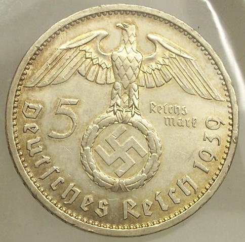 Grade-Needed-For-German-5-Reichsmarks-1939