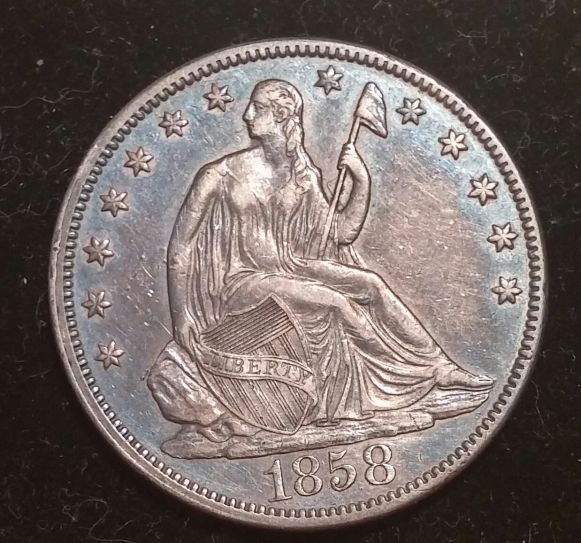 1858-Seated-Half