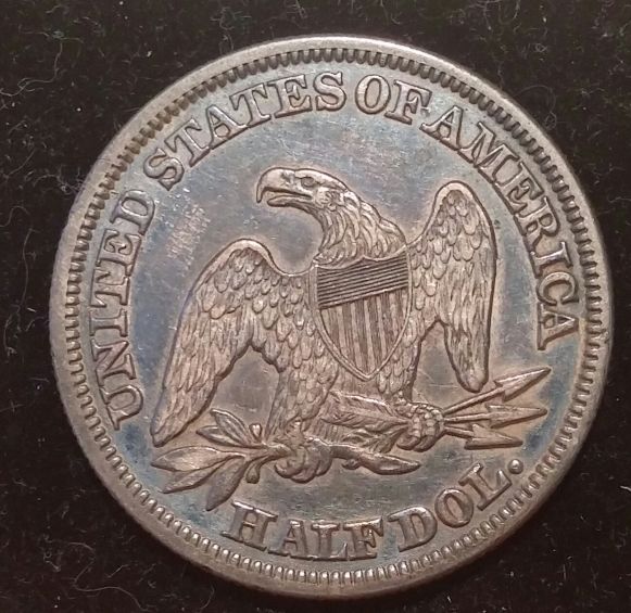 1858-Seated-Half