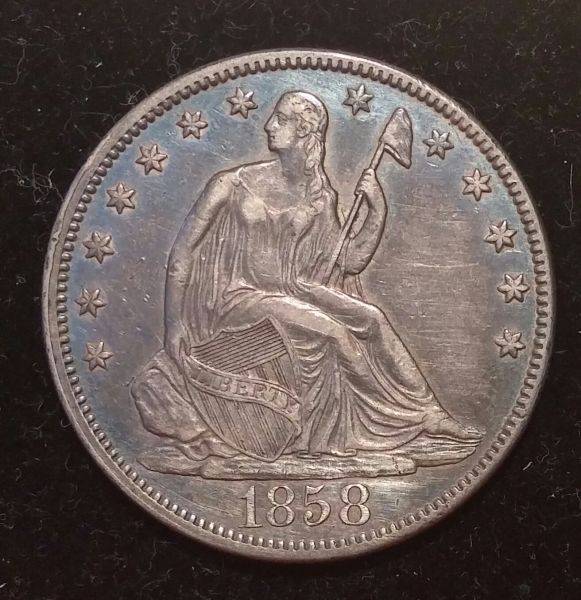 1858-Seated-Half