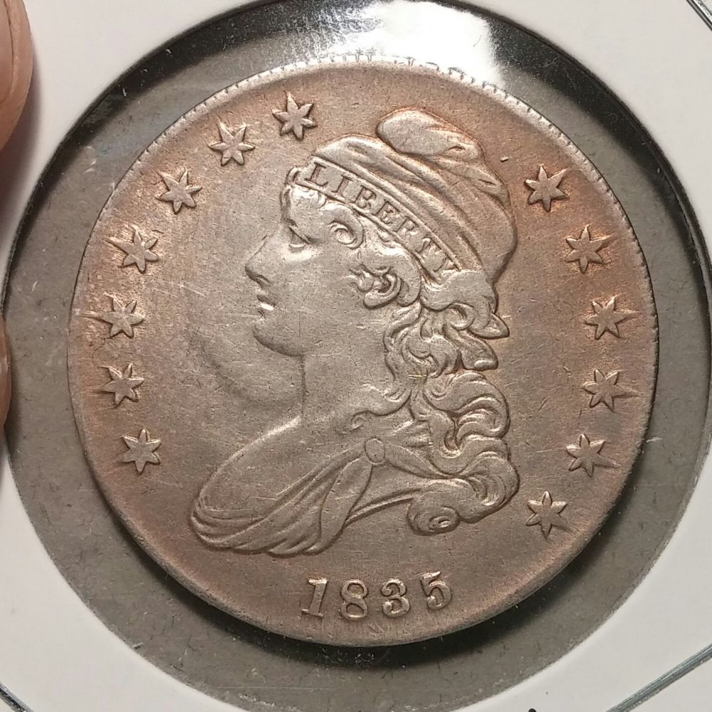 1835-Capped-Bust-Half-Die-Clash?