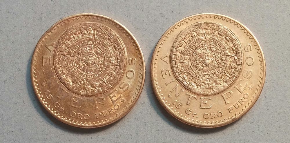 Complete-Date-Set-Mexican-20-Peso-Old