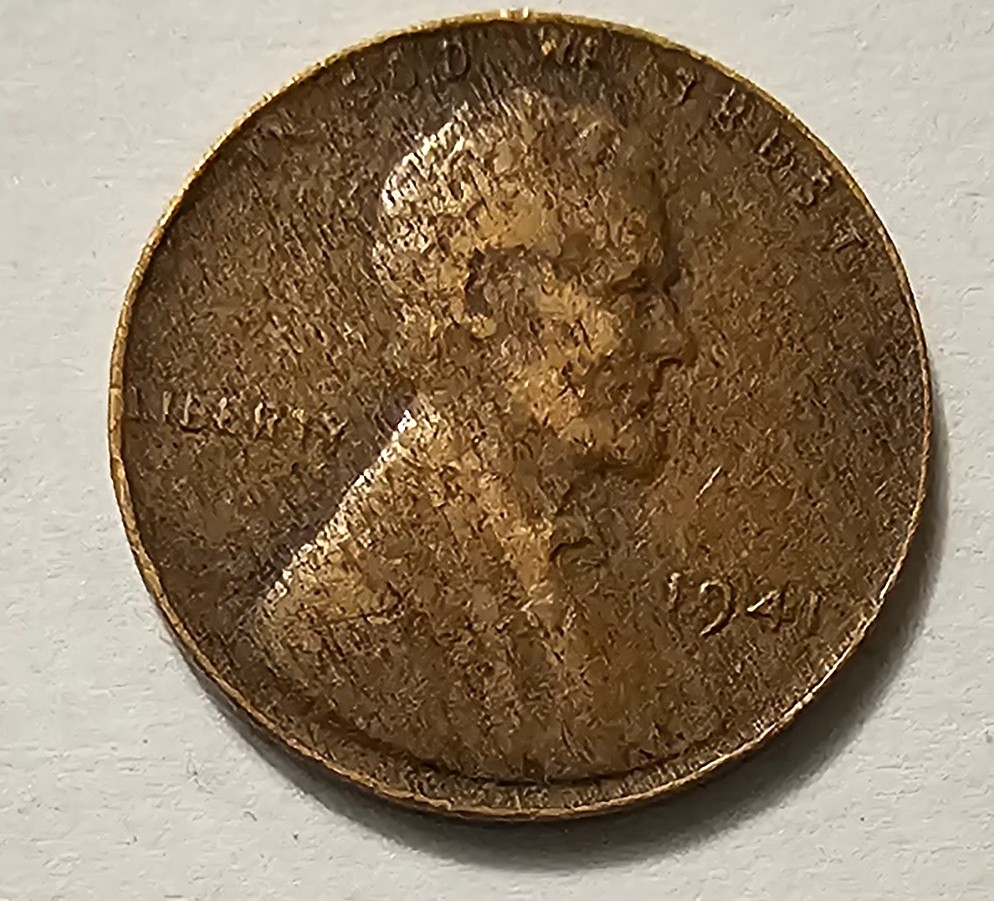 1941-Lincoln-Cent-Odd-Weight-And-Surface