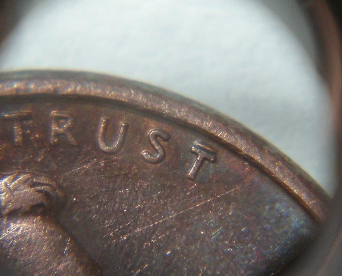 1997-Lincoln-Memorial-Cent---Extra-Metal-Above-T-In-Trust