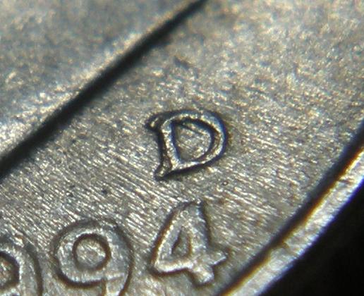 1994-D/D-RPM-Roosevelt-Dime